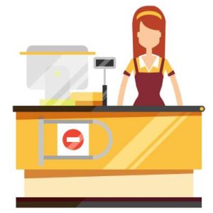 Cashier and Retail assistant